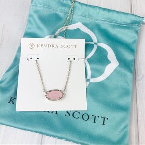 Kendra Scott Breast Cancer Elisa Necklace